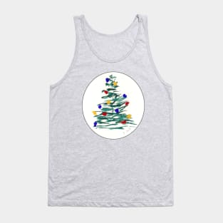 Tree and Bulbs Tank Top